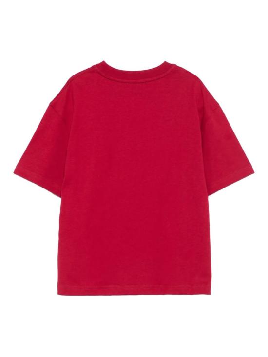  [키즈] 랑방 트레이닝 상의 로고 티셔츠 (보르도 색상) - LANVIN