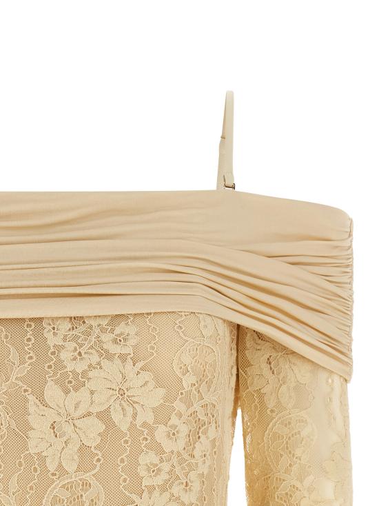 26SS 짐머만 바디수트 티셔츠 7123TC261CRM Beige - ZIMMERMANN