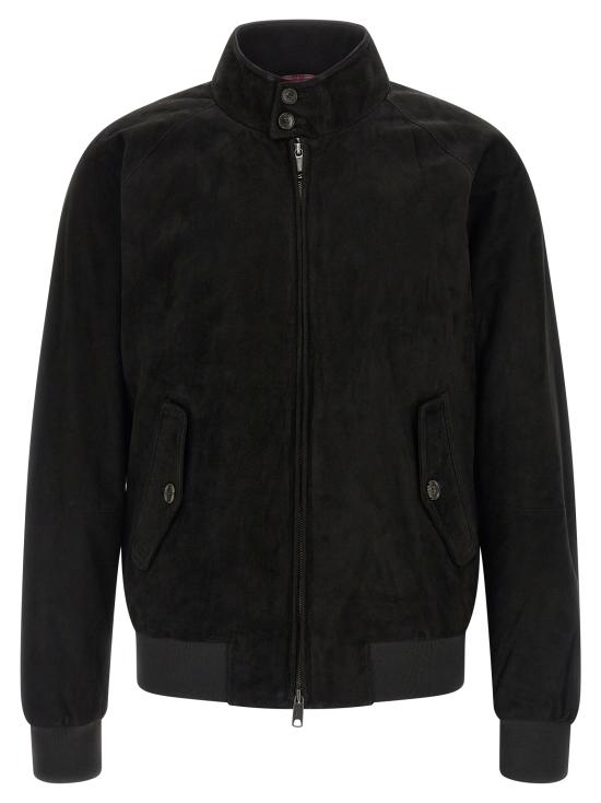 26SS 바라쿠타 가죽 자켓 BRCPS0939UT2623100 Black