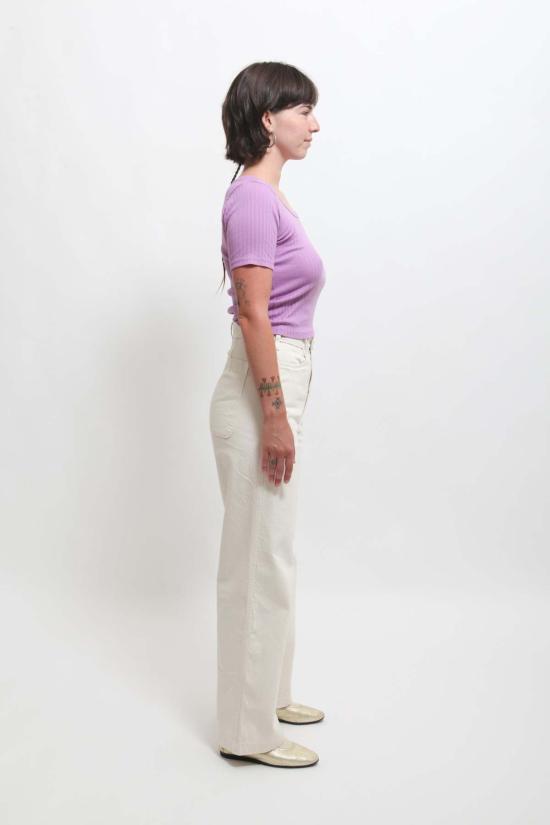  그래블 앤 골드 데님 팬츠 그래블 & 골드 플레이서 팬츠 내추럴 - GRAVEL & GOLD