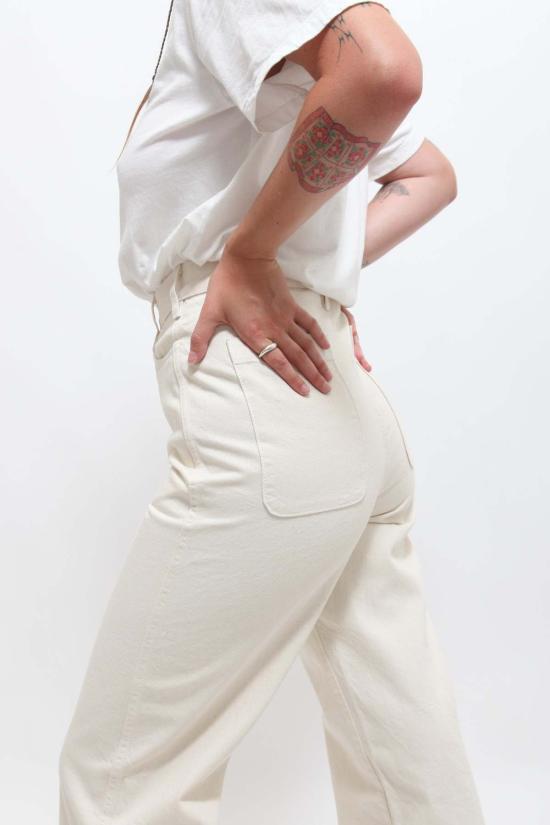  그래블 앤 골드 데님 팬츠 그래블 & 골드 플레이서 팬츠 내추럴