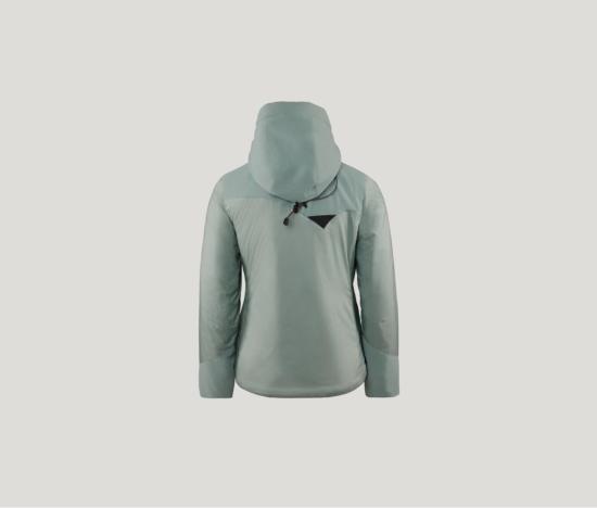  클라터뮤젠 봄버 자켓 클라터무젠 우르드 후드 재킷 페이디드 그린 - KLATTERMUSEN