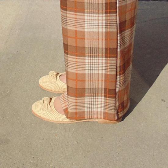  Proud Mary Footwear 플랫 슈즈 프라우드 메리 풋웨어 라피아 발레 플랫 내추럴 - OTHER BRANDS