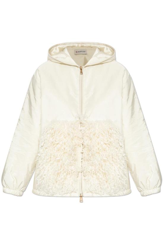  몽클레어 자켓 후드 재킷 화이트