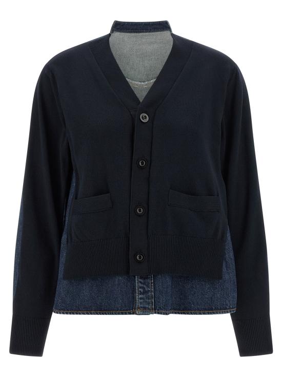 26SS 사카이 가디건 SCW308401 Blue