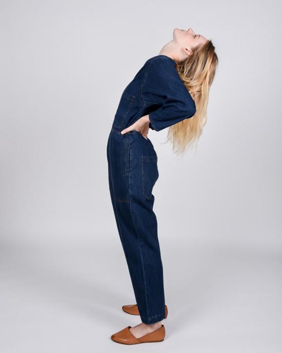  LF 마키 점프수트 L.F.Markey 얼스턴 보일러수트 생지 데님 - L.F.MARKEY