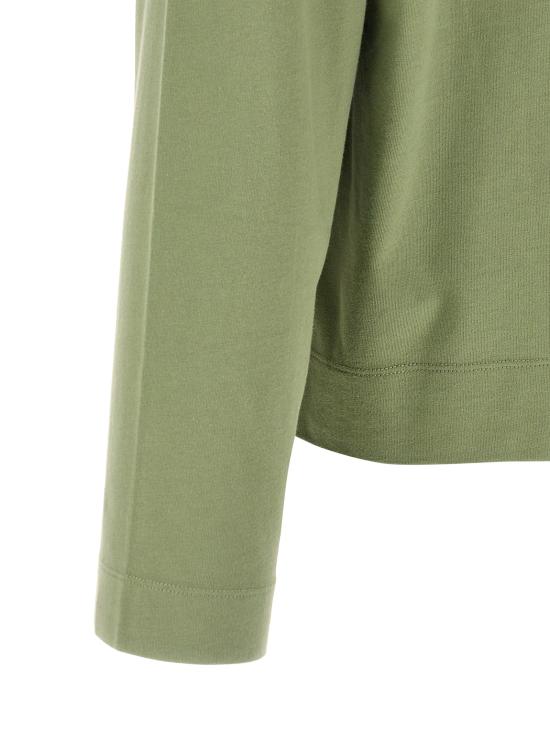 26SS 드리스 반 노튼 긴팔 티셔츠 2610211123603653 Green - DRIES VAN NOTEN