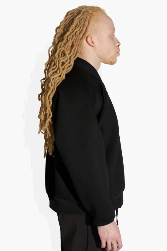  더 셀렉트 봄버 자켓 셀렉트 신세틱 재킷 블랙 - THE CELECT