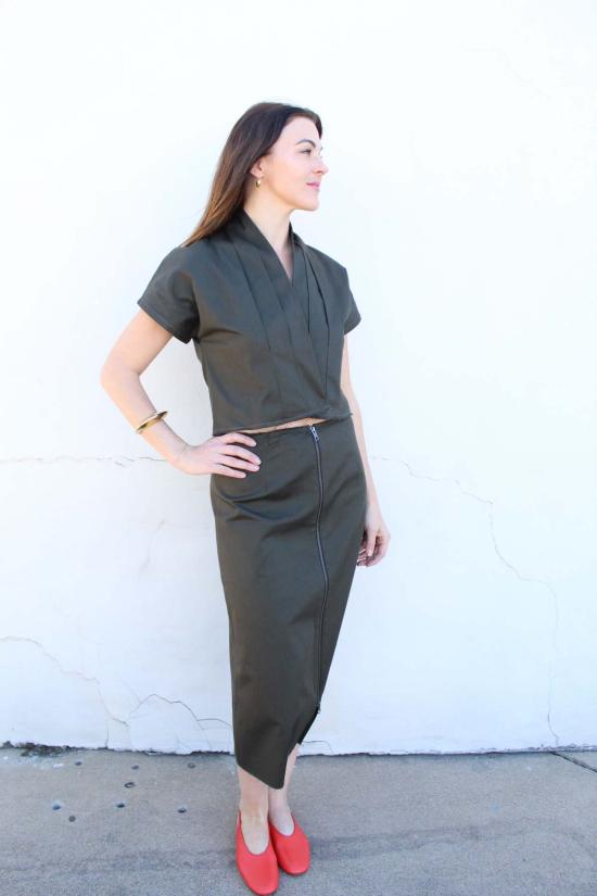  Story 미디 스커트 스토리 집 스커트 포레스트 트윌