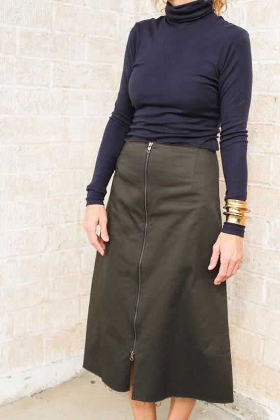  Story 미디 스커트 스토리 집 스커트 포레스트 트윌 - OTHER BRANDS