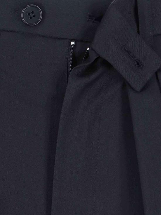  비비안웨스트우드 스트레이트 팬츠 비비안 웨스트우드 플리츠 팬츠 블랙 - VIVIENNE WESTWOOD