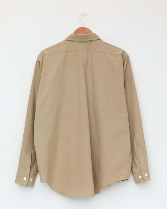  Small Talk 긴팔 셔츠 스몰 토크 크로셰 벤트 드레스  샌드 - OTHER BRANDS