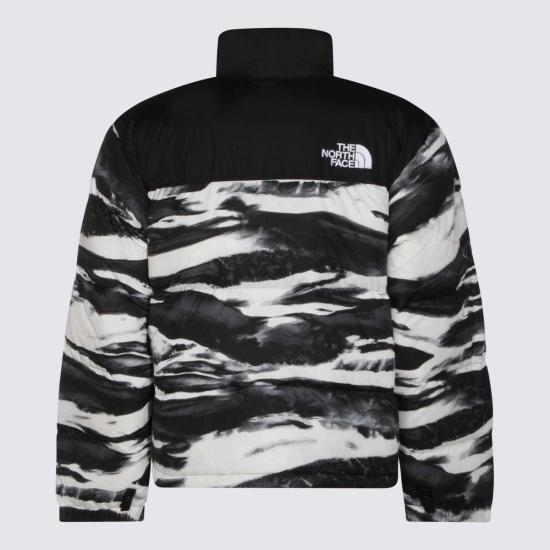  노스페이스 패딩 다운 재킷 화이트/블랙 - NORTH FACE