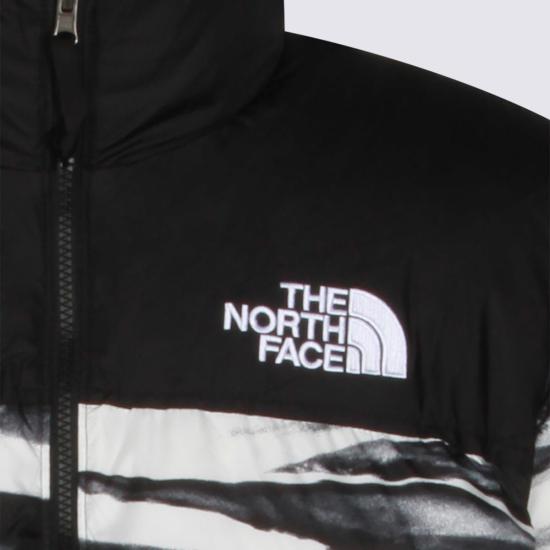  노스페이스 패딩 다운 재킷 화이트/블랙 - NORTH FACE