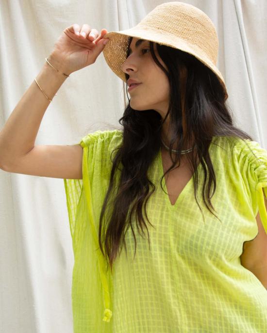  LWN 비치용품 Lwn Quill Caftan Keffir Grid Voile - LWN