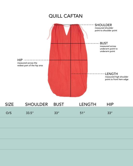  LWN 비치용품 Lwn Quill Caftan Keffir Grid Voile - OTHER BRANDS