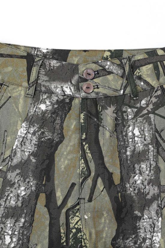  Fashion Brand Company 스트레이트 팬츠 패션 브랜드 컴퍼니 포레스트 카모 캔버스 - FASHION BRAND COMPANY