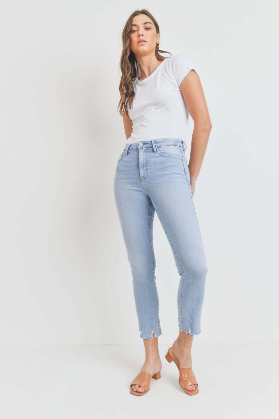  저스트 블랙 데님 데님 팬츠 로드트립 스트레이트 - JUST BLACK DENIM