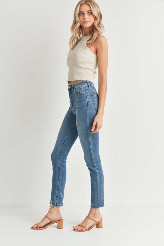  저스트 블랙 데님 데님 팬츠 로드트립 스트레이트 - JUST BLACK DENIM