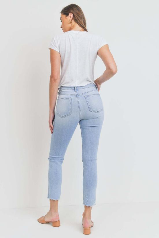  저스트 블랙 데님 데님 팬츠 로드트립 스트레이트 - JUST BLACK DENIM