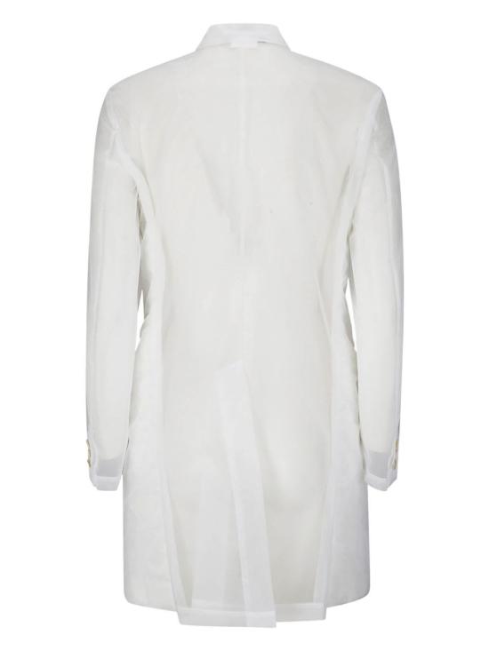  꼼데가르송 코트 Comme Des Garçons  화이트 - COMME DES GARCONS