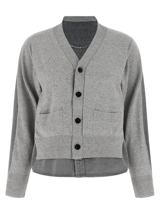 26SS 사카이 가디건 SCW308301 Gray