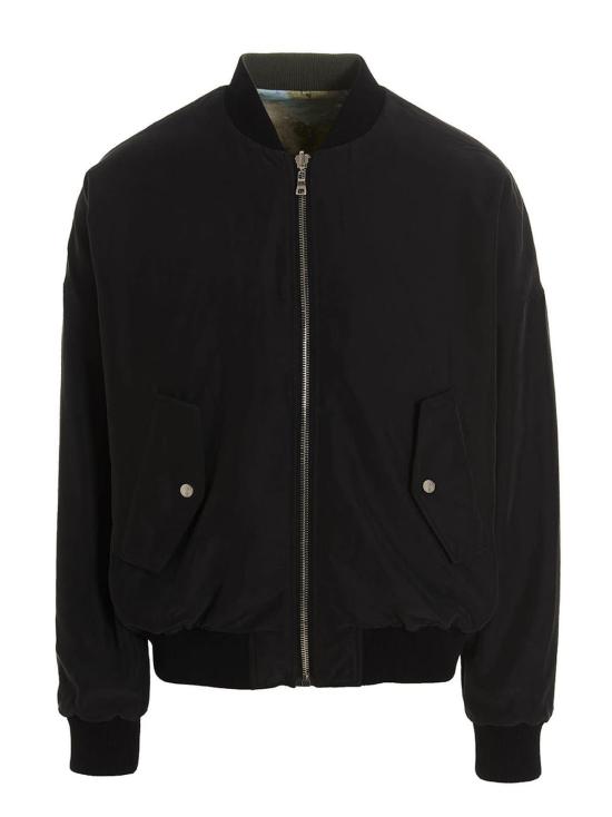  발망 봄버 자켓 멀티컬러 코튼 봄버 재킷 멀티컬러 - BALMAIN