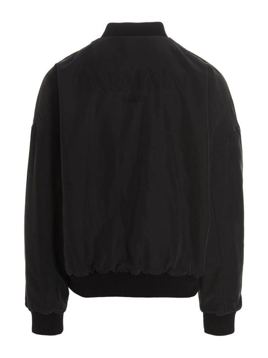  발망 봄버 자켓 멀티컬러 코튼 봄버 재킷 멀티컬러 - BALMAIN