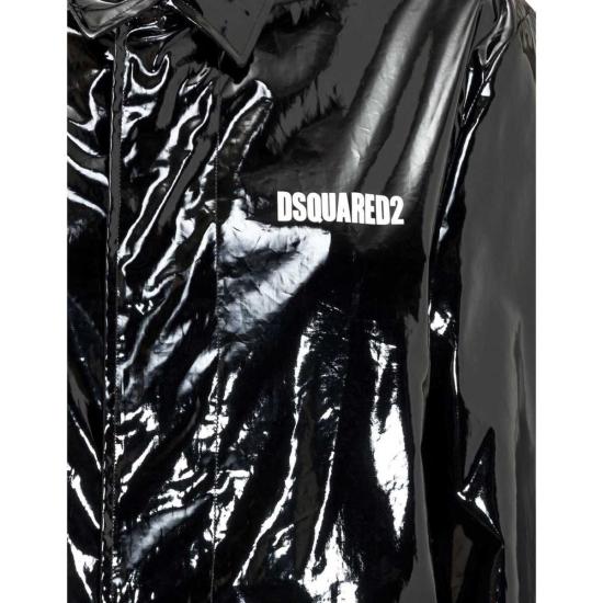  디스퀘어드2 트렌치 코트 Dsquared2  블랙 - DSQUARED2