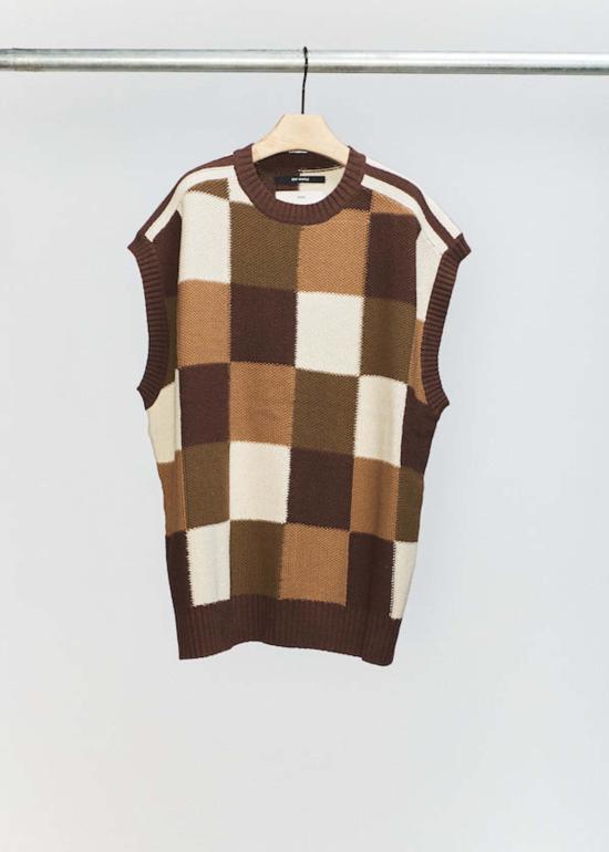  송포더뮤트 스웨터 Song For The Mute 오버사이즈 베스트 멀티 - SONG FOR THE MUTE