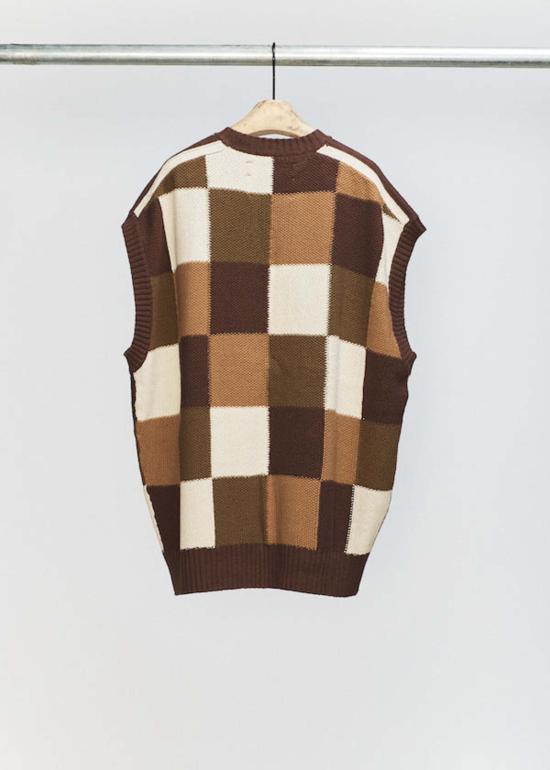  송포더뮤트 스웨터 Song For The Mute 오버사이즈 베스트 멀티 - SONG FOR THE MUTE