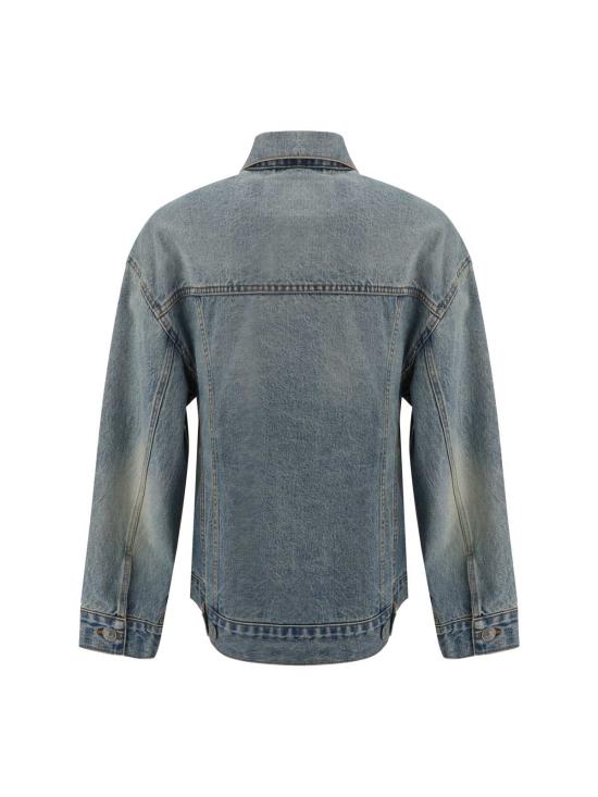  발렌시아가 데님 자켓 재킷 블루 - BALENCIAGA