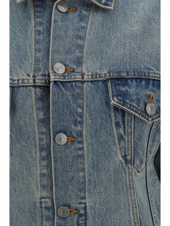  발렌시아가 데님 자켓 재킷 블루 - BALENCIAGA