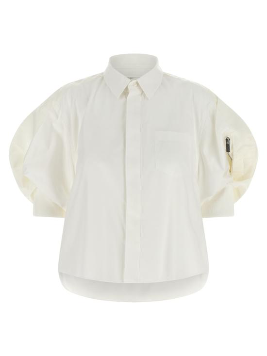 26SS 사카이 블라우스 SCW336151 White