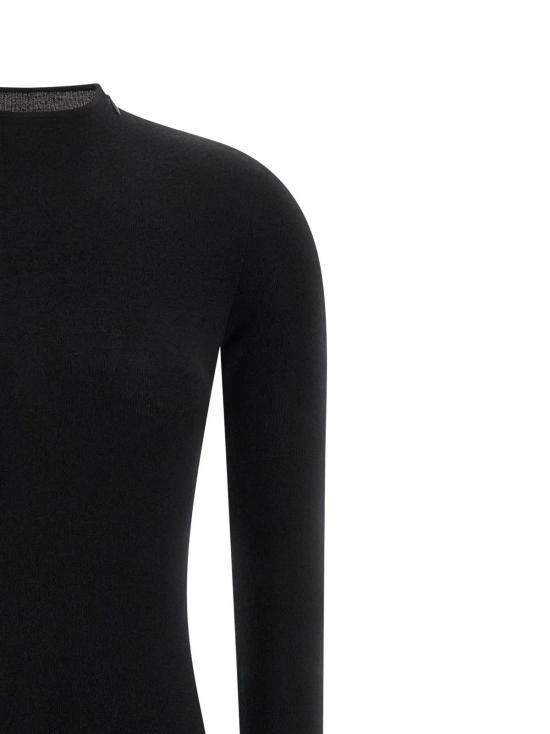  톰포드 롱 원피스 톰 포드 캐시미어 및 실크 드레스 블랙 - TOMFORD