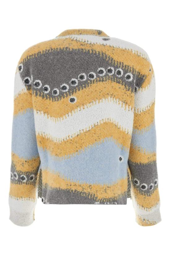  로에베 스웨터 스트레치 울 블렌드  멀티컬러 - LOEWE