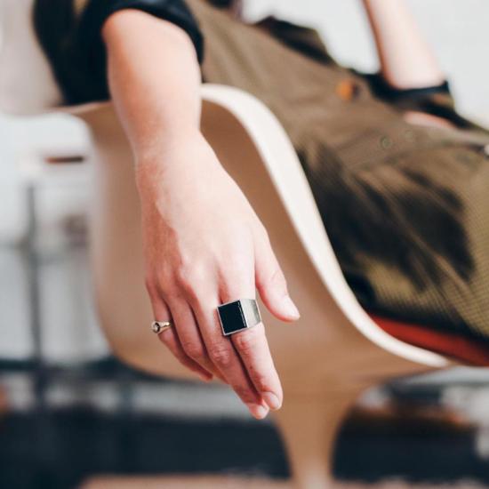  타린 토마스 반지 사무엘 링 오닉스 - TARIN THOMAS