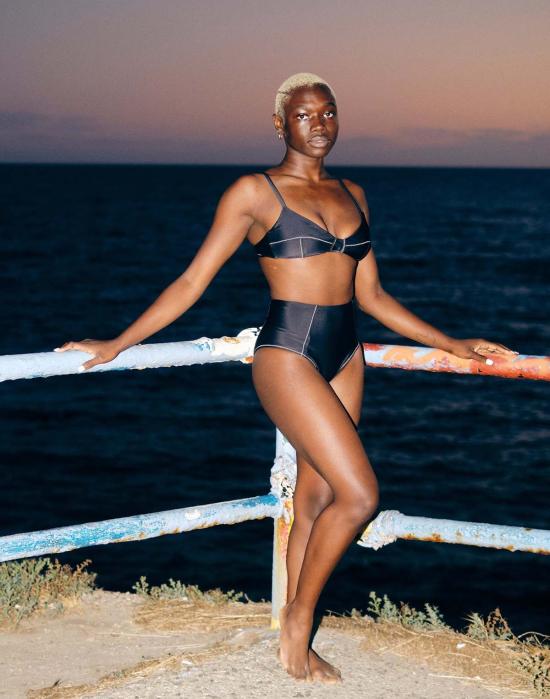  Galamaar 비키니 수영복 갈라마르 하이 바텀 느와르 지그 - OTHER BRANDS