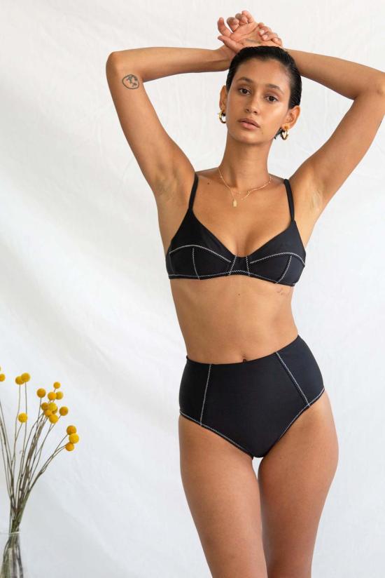  Galamaar 비키니 수영복 갈라마르 하이 바텀 느와르 지그 - OTHER BRANDS