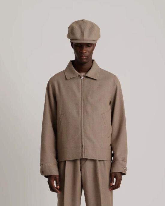  타이가 타카하시 자켓 Lot.306 코사크 재킷 멜란지 베이지