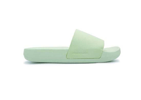  브랜드 블랙 뮬/슬리퍼 브랜드블랙 라임 카시바 럭스 슬라이드 그린 - BRAND BLACK