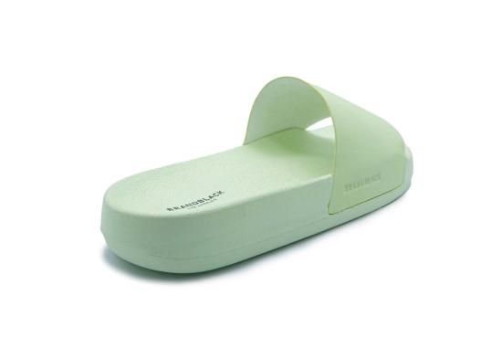  브랜드 블랙 뮬/슬리퍼 브랜드블랙 라임 카시바 럭스 슬라이드 그린 - BRAND BLACK