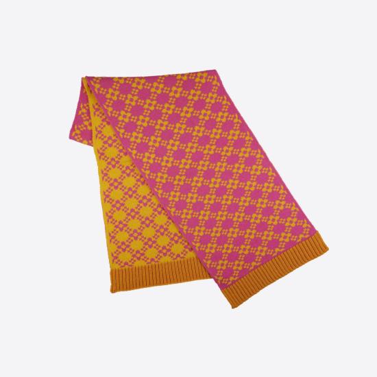  지지 니트웨어 머플러/스카프 플라워 체인 스카프