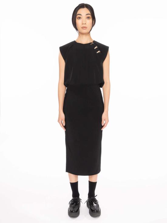  로진 스튜디오 미디 스커트 수에즈 스커트 - ROSIN STUDIOS