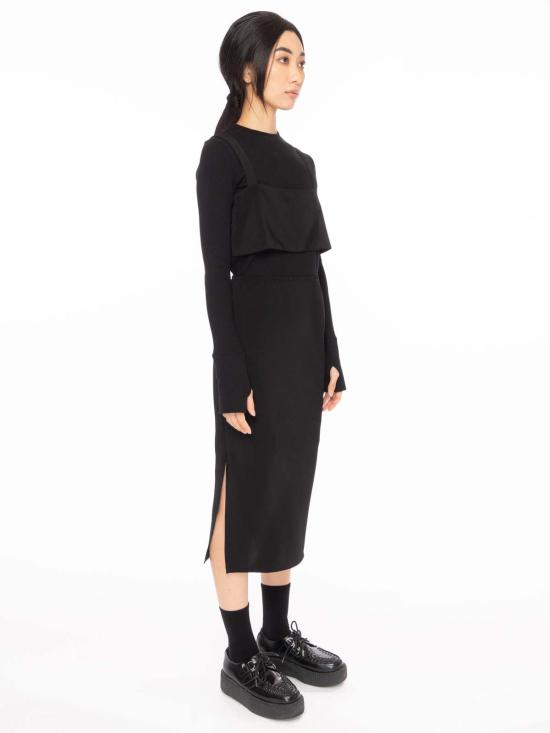  로진 스튜디오 미디 스커트 수에즈 스커트 - ROSIN STUDIOS