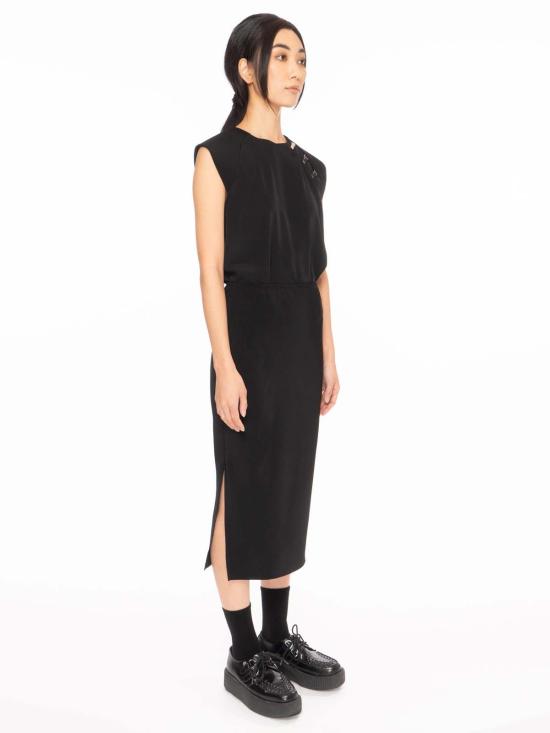  로진 스튜디오 미디 스커트 수에즈 스커트 - ROSIN STUDIOS