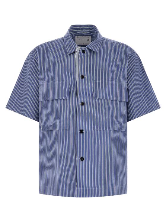 26SS 사카이 긴팔 셔츠 2603981M421 Light Blue