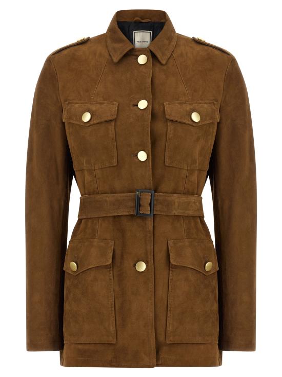 26SS 딸리아토레 가죽 자켓 CLEAPECHE2601COGNAC Brown