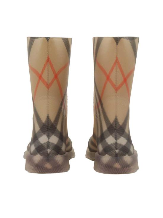  [키즈] 버버리 부츠 아동용 웨더부츠 베이지 - BURBERRY