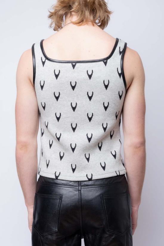  팡 뉴욕 민소매 티셔츠 팡 로고 탱크 - FANG NYC